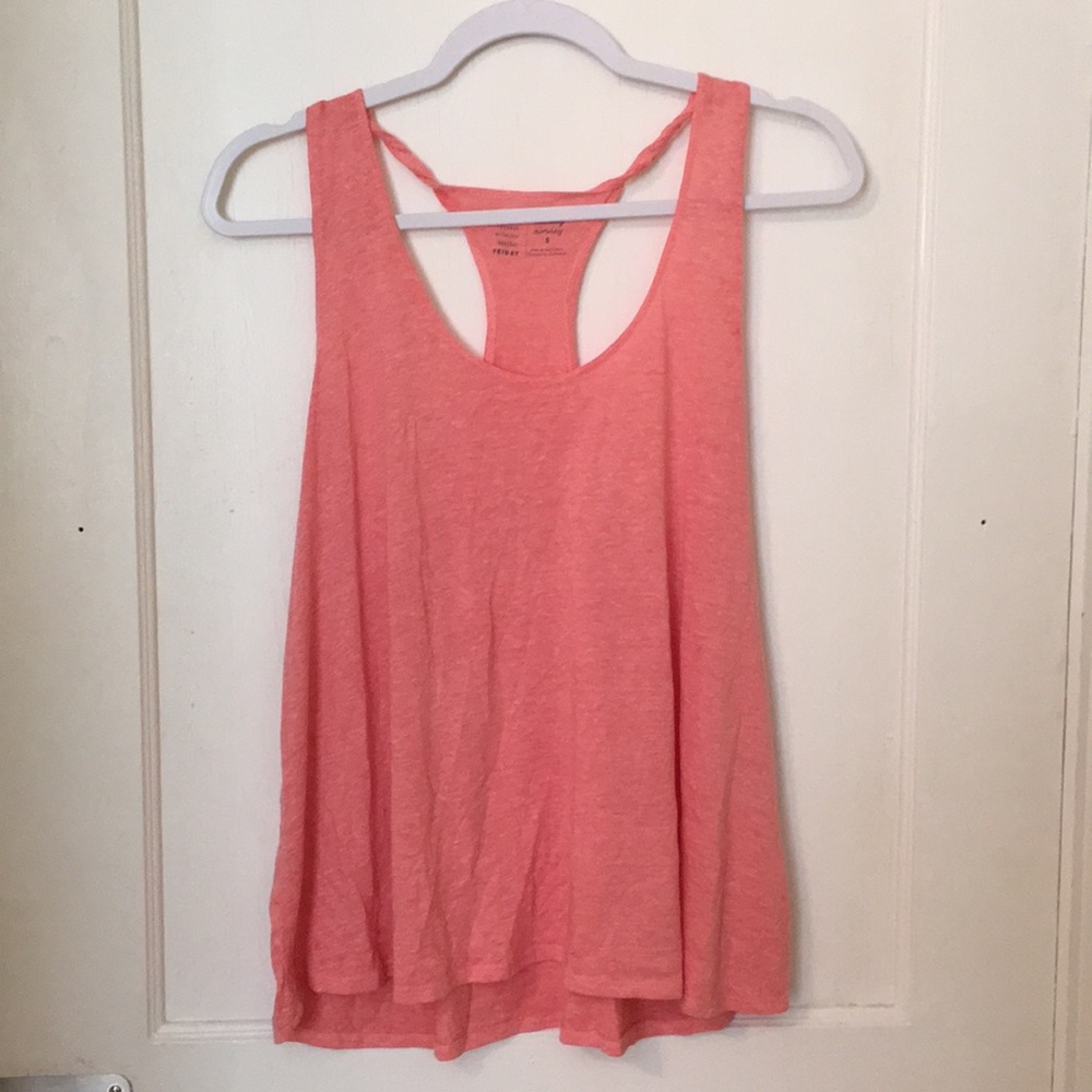 Saturday/Sunday Anthropologie Light Pink Tank Top
